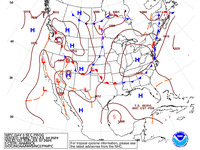 Final Day 3 Fronts and Pressures for the CONUS